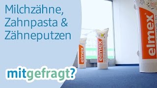 Alles rund um Milchzähne Zahnpasta und Zähneputzen mit elmex  dm mitgefragt Folge 58 [upl. by Mosnar]