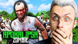 GTA V APOKALIPSA ZOMBIE 2  WALKA O PRZETRWANIE 😨 [upl. by Oralle531]