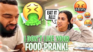 “I DONT LIKE YOUR FOOD” PRANK ON QUEEN [upl. by Geoffry]