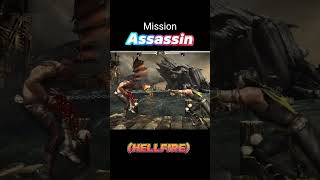 Hellfire Scorpion Combo In Assasin Event mkx mortalkombat mk [upl. by Atimad]