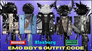 New Aesthetic Outfit Codes for Bloxburg Berry Avenue and Brookhaven  Boy Outfits Code 2024 Part 22 [upl. by Bonaparte]