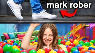 I Built a SECRET ROOM in a BALL PIT ft Mark Rober [upl. by Alyag]