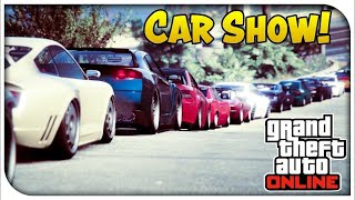 GTA CAR MEET PS5 LIVE  TAKEOVER [upl. by Secundas]