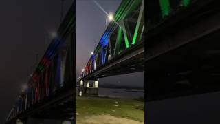 Bogibeel bridge 🌉 night view ytshorts [upl. by Aehcsrop]