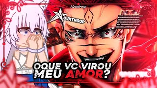 Lv2 kara Cheat React Divina Facínora  Novatroop  Sukuna Jujutsu Kaisen Au amp As  Drop Vilões [upl. by Yard670]