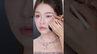 doll eyes makeup tutorial 😍🤍 shorts viralvideo makeup tutorial [upl. by Seni]