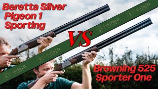 Beretta Silver Pigeon One Sporting Vs Browning 525 Sporter One Eastfield Gunroom [upl. by Bucky162]