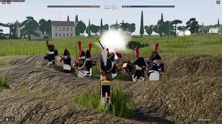 Cinquieme Corps Line Battle at Ligny [upl. by Adnauqahs988]