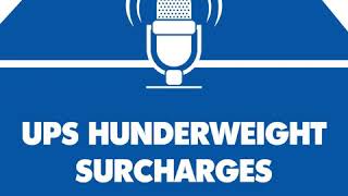 UPS Hundredweight Surcharges [upl. by Heinrike]