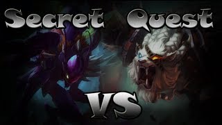 LoL  Secret Quest  Rengar VS Khazix [upl. by Aihseya]