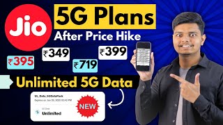 Jio 5G Unlimited Recharge Plans After Price Hike July 2024 What You Need to Know [upl. by Buderus]