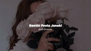 Banthi Poola Janaki  slowedreverb   Baadshah [upl. by Earla665]