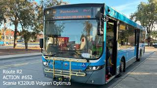 ACTION 652 Scania K320UB Volgren Optimus [upl. by Marala]