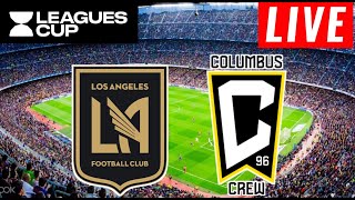 Columbus Crew vs Los Angeles Fc Live Score  THE FINAL  Leagues Cup 2024 [upl. by Aislehc]