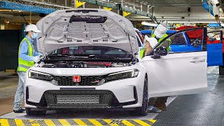 How They Build the Powerful Honda Civic Type R in Japan [upl. by Regina425]