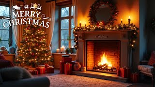 Relaxing Christmas Carol Music 🎄 1 Hours of Soft Instrumental Melodies 💆‍♂️ Cozy and Calm Atmosphere [upl. by Bernhard]