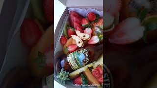 Grazing fruit box Grazing boxDessert Box [upl. by Anaig]