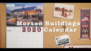 Morton Buildings 2020 Calendar Jims Hobby Garage [upl. by Sterner67]