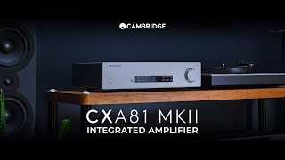 CXA81 Mk II Integrated Amplifier [upl. by Earej]