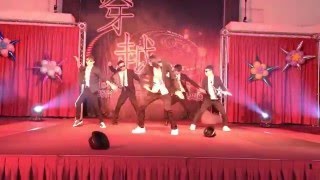 模仿麥摳ampRain舞蹈 同德家商2016美容科成果展 中場表演 BY三度amp熱舞社四帥 [upl. by Krilov]