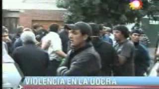 Violencia en la UOCRA [upl. by Enelav]