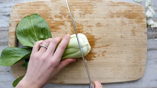 How to Cut Bok Choy [upl. by Alfred]