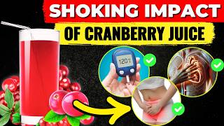 When You Drink Cranberry Juice Daily Heres What Happens to Your Body Cranberries benefits [upl. by Yanad]