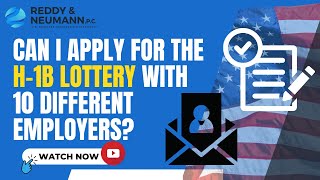 Can I Apply for the H1B Lottery with 10 Different Employers [upl. by Seagraves]