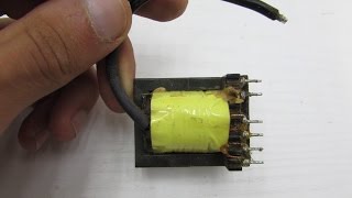 How to disassemble the Ferrite Transformer [upl. by Nauquf]