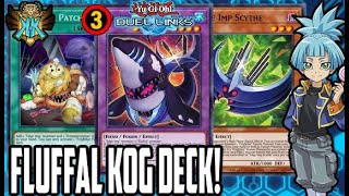 🧸POR FIN SON ABRAZADIGO JUGABLES😈  NUEVO FLUFFAL KOG DECK  YuGiOh Duel Links [upl. by Otrebogir]