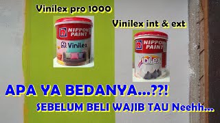 VINILEX PRO 1000 DAN VINILEX PRO 5000 DARI NIPPON PAINT APA YAA BEDANYA [upl. by Hotchkiss]