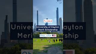 University of Dayton Merit Scholarship  Fully Funded Scholarships  Scholarships in USA 🇺🇸 [upl. by Llehsim785]