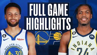 WARRIORS at PACERS  NBA FULL GAME HIGHLIGHTS  December 14 2022 [upl. by Aleahs]