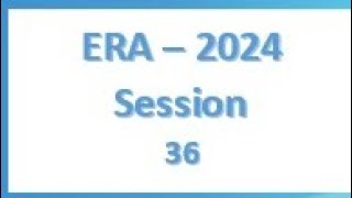 MSCIT Era Session 36 New Question 2024 Marathi l Era Session 36 [upl. by Petta]