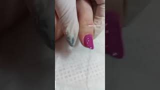 Manutenção  Esmaltação em Gel creatorsearchinsights almondnails fypnails classynails fypnails [upl. by Libre]