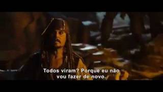 Piratas do Caribe 4  Trailer legendado [upl. by Adaiha]