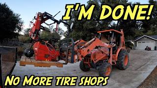 IM DONE No More Tire Shops for Me Mounting and Balancing Tires at Home [upl. by Betsy716]