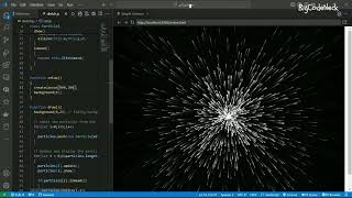 Particle System in p5js  Dynamic Particle Animation Tutorial [upl. by Streeto539]