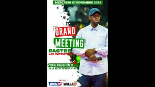 Direct Grand Meeting de Pastef au Stade Amadou Bary en direct sur Walfnet [upl. by Kcirederf]