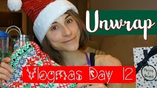 Unwrapped vlogmas day 12 [upl. by Cassy]