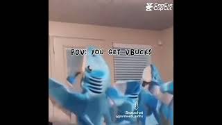 Pov you get vbucks😤😏🤣😂 [upl. by Egbert35]