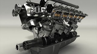 How a gasoline engine works [upl. by Idnor]