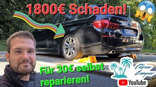 Anleitung BMW F11 Magnetventil für Luftfederung  Niveauregulierung selbst reparieren 🤓🔧 [upl. by Yevad]