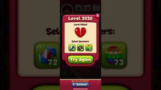 Toon Blast Level 3536  No Boosts  3 Stars [upl. by Servais]