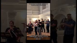 CROATIAN BAROQUE ENSEMBLE  Erschallet Trompeten  rehearsal [upl. by Vitek]