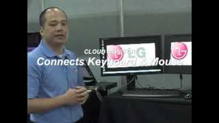 INTEROP 2012 LG Electronics PCoIP Cloud Monitor [upl. by Enileda465]