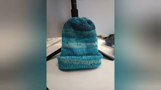 Beanie hat using the Prym Knitting machine Tutorial [upl. by Korey]