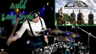 BAGPIPE ROCK Auld Lang Syne  Peace Out 2021  Clann An Drumma [upl. by Llij]