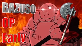 Dark Souls 3  Overpowered BAZUSO Early Millwood Battleaxe [upl. by Eelan]