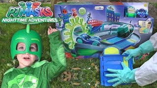 PJ Masks NEW RevNRumblers Playset  Sad Gekko Bad Romeo Disney Junior [upl. by Bratton]